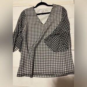 Calvin Klein Bell Sleeve Blouse